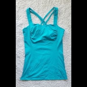 EXPRESS Sexy Stretch Crossback Tank Size Small